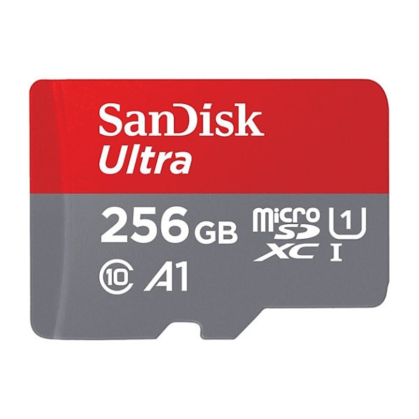 SanDisk Ultra 256GB MicroSDXC UHS-I Memory Card