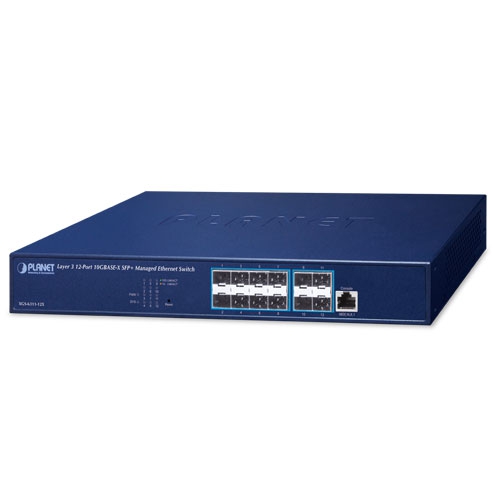 Layer 3 12-Port 10GBASE-X SFP+ Managed Ethernet Switch