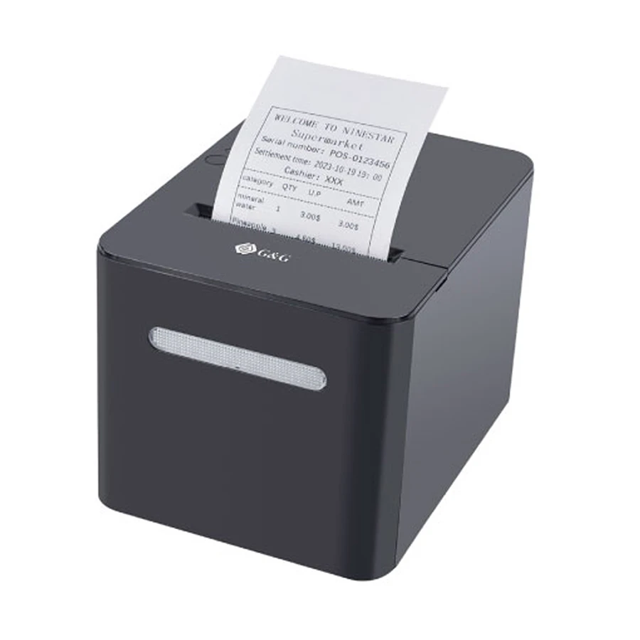 Desktop Thermal Receipt Printer with 250mm/s Printing Speed and 203dpi Resolution