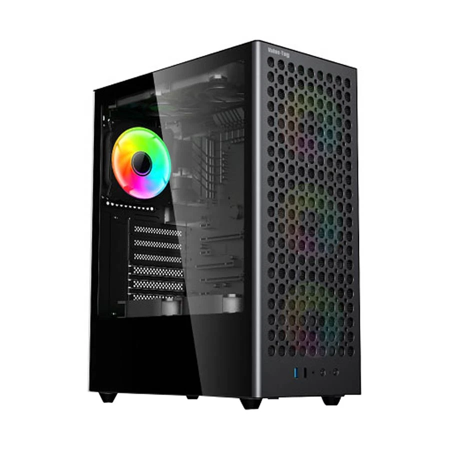 Value-Top ATX Gaming Case 0.6mm Thickness 1 x 12CM ARGB fan 1 x USB 3.0 15.6 Inch Gaming Case
