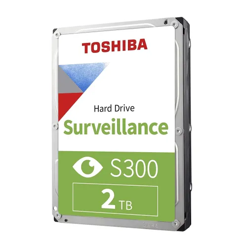 Toshiba S300 Pro 2TB 3.5 Inch SATA 7200RPM Surveillance HDD