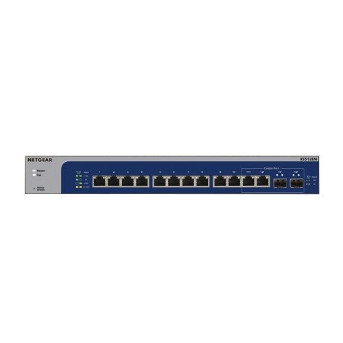 Netgear XS512EM 12-Port 10G Multi-Gigabit Ethernet Switch