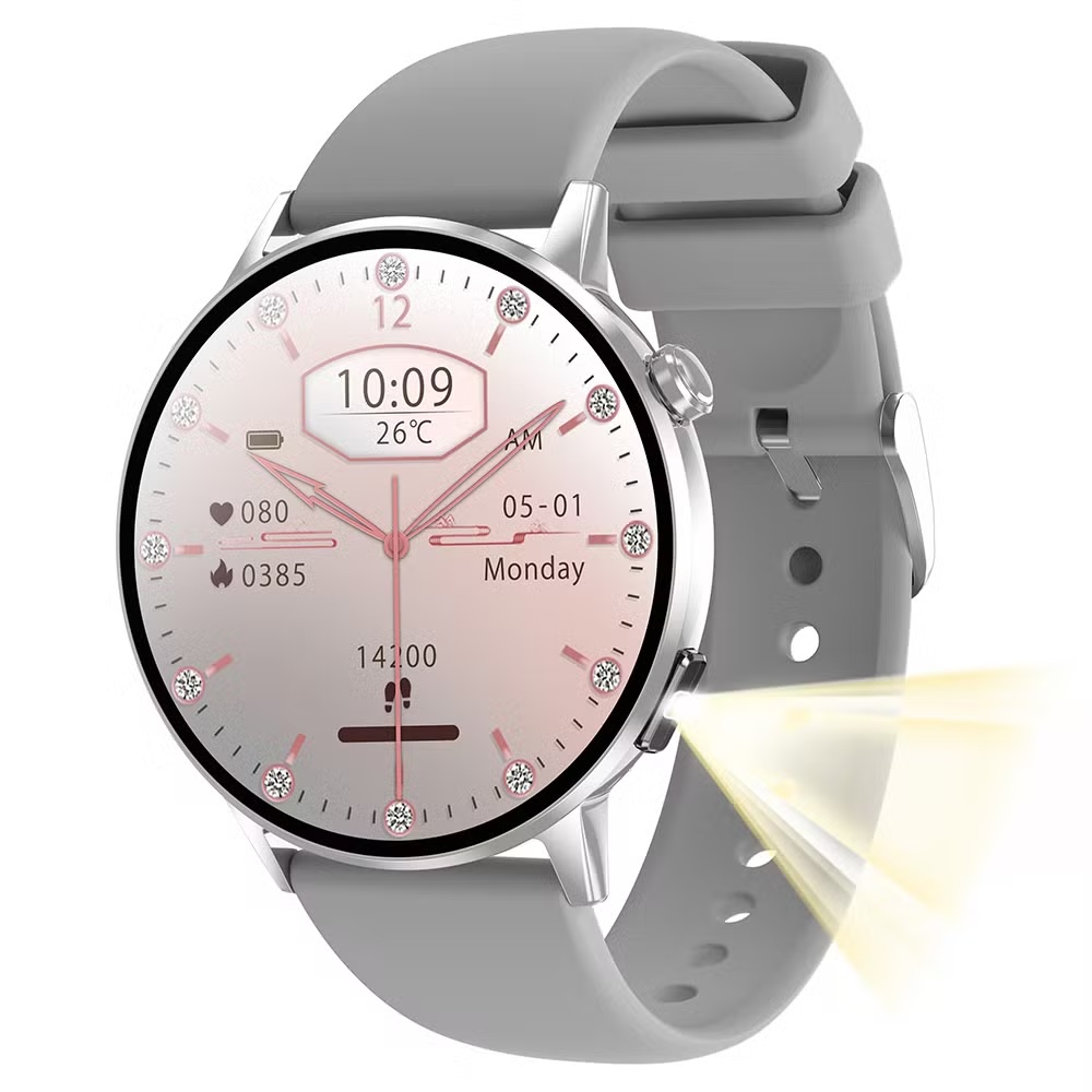 ANCO Slim Round AMOLED Smart Watch