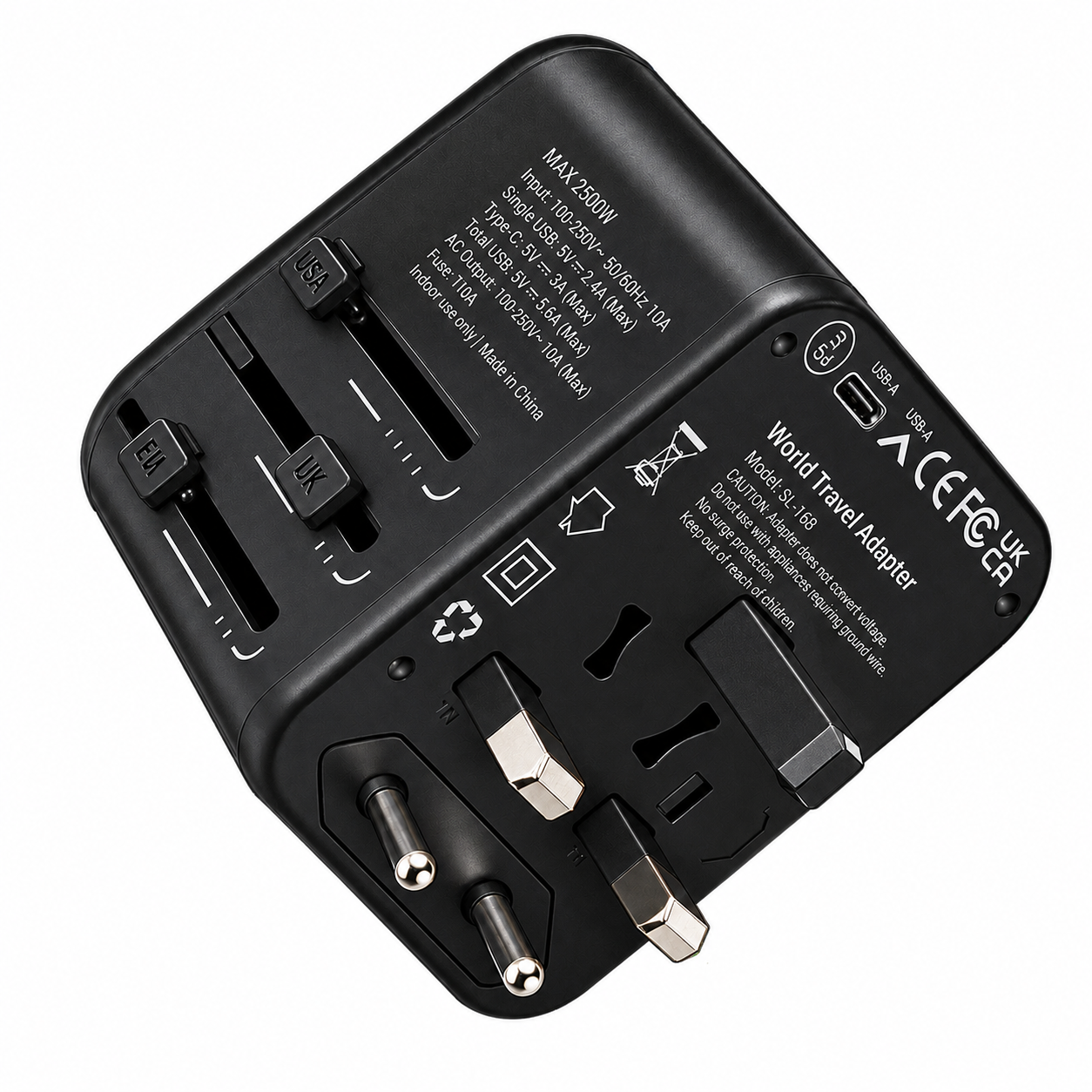 Anco travel adapter (UK,USA,AUS,EUROPE)