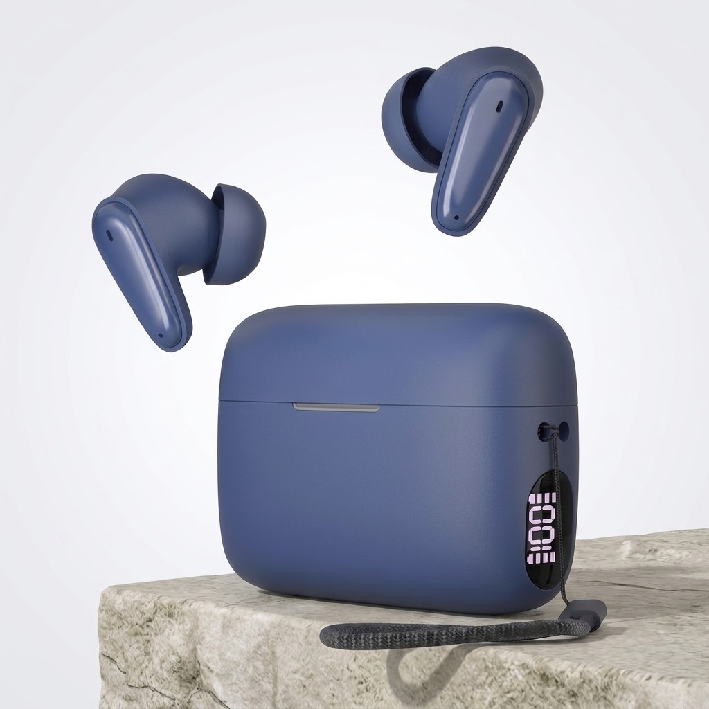 Anco F09 in Ear Wireless TWS Earbuds With LED Power Display