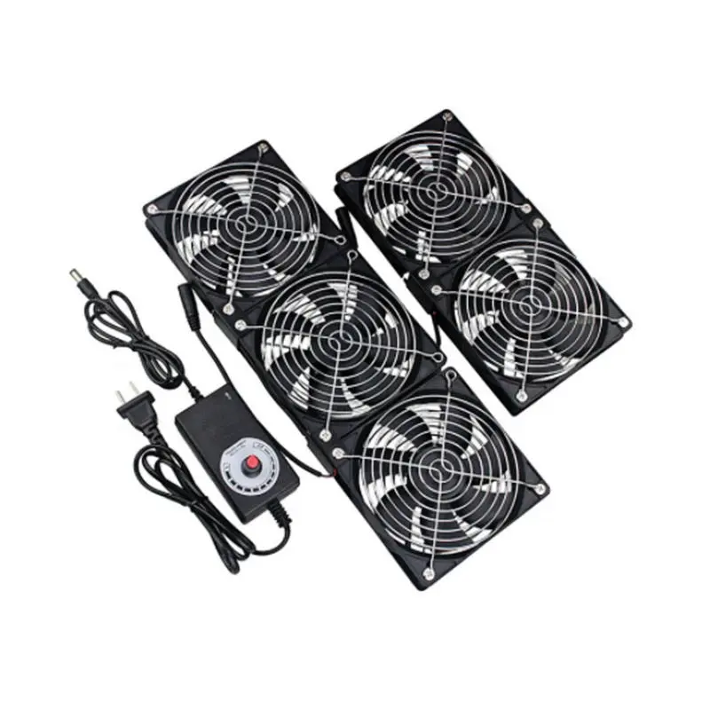Solar Inverter Cooler fan with Adjustable Speed, DC 12V Brushless Cooling Fan (120x120x38mm)