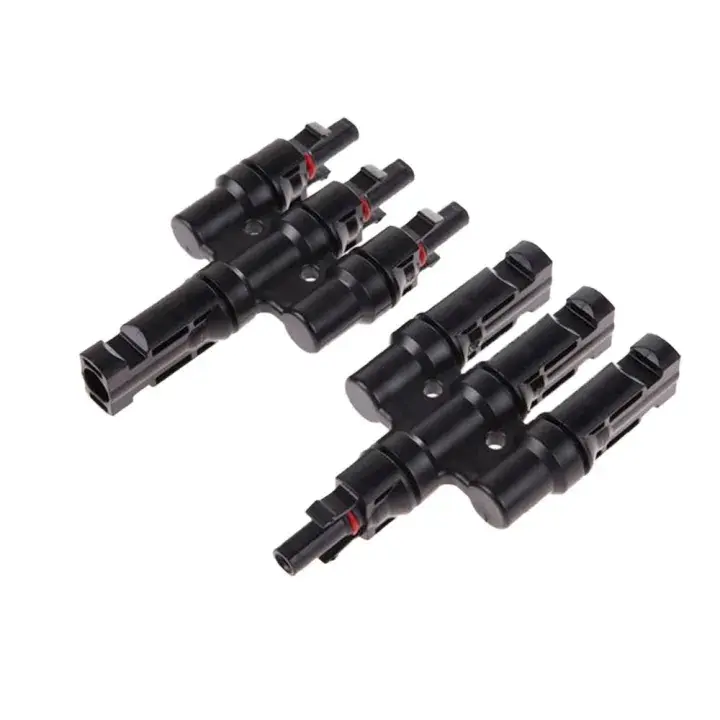 MC4 3-in-1 Solar Panel Branch Connector