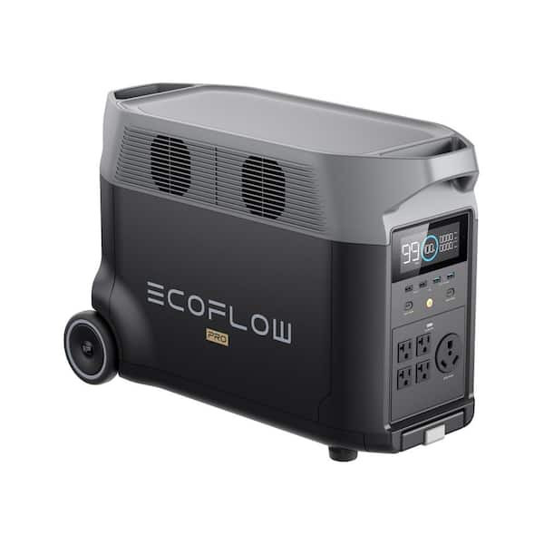 EcoFlow DELTA Pro Pure Sine Wave Inverter 3600W with Lithium Battery 3600Wh - Portable Solar Power Station