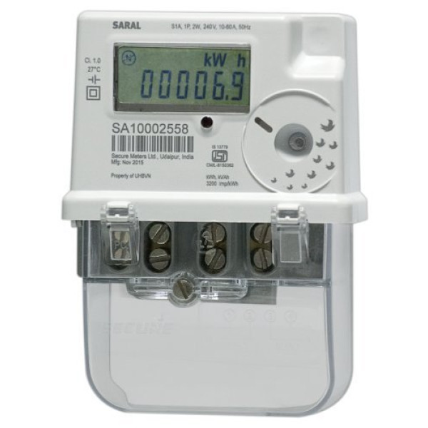 Secure Saral Single Phase Net Meter