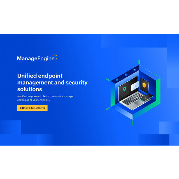 ManageEngine Unified endpoint management and security solutions