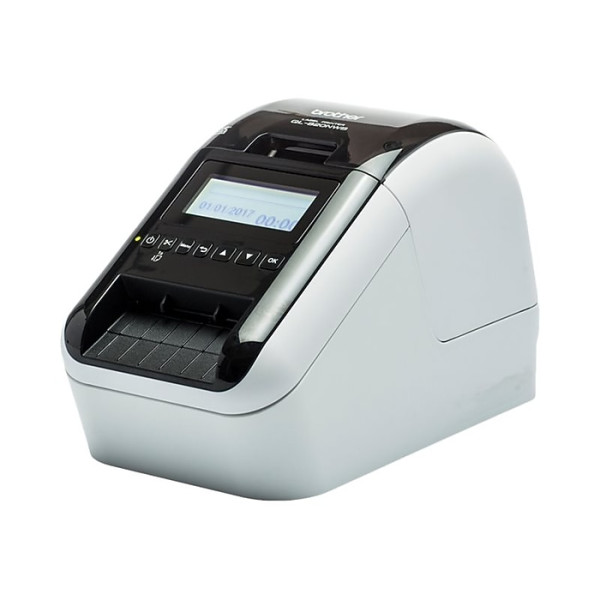 Brother QL-820NWB Wireless Label Printer For Business (300 x 600 dpi, Auto Cutter, USB/LAN/WiFi/Bluetooth)