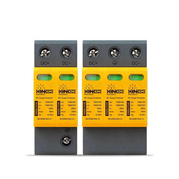3P 1000V 20-40kA DC Surge Protective Device (SPD)