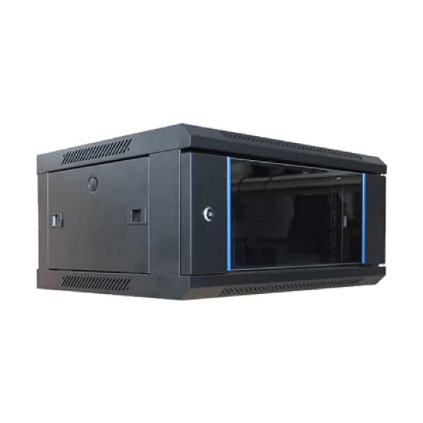 Toten W2 Series 6U 600x600 Wall mounted server cabinet and toughened glass front door - Image 3