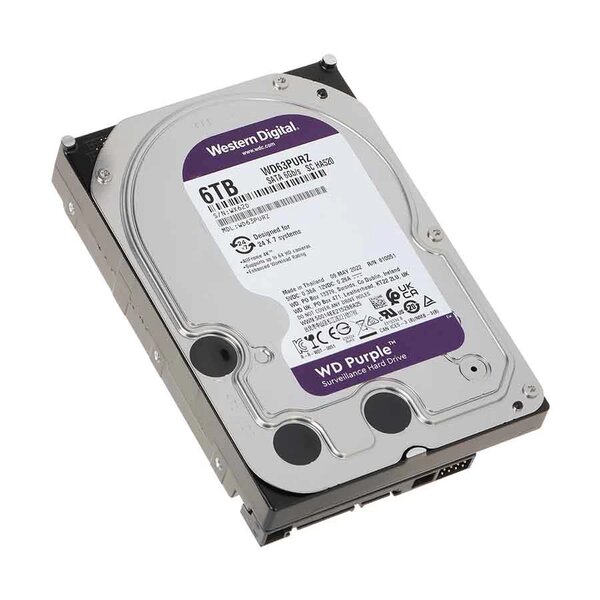 Western Digital 6TB 3.5" Purple Surveillance HDD - Image 4