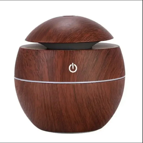 Mini Home Wood Grain Air Humidifier Electric Air Aroma Diffuser Purifier - Image 3