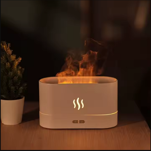 Ultrasonic 3d fire Fragrant Air Humidifier - Image 2