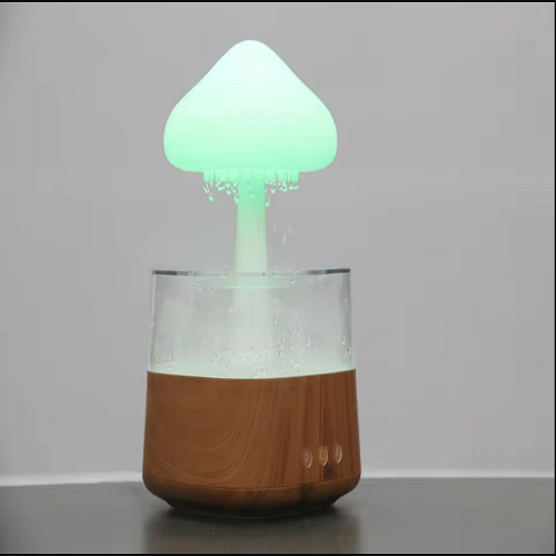 Cloud Humidifier Water Drip, 200ml Raining Cloud Night 7 Light Colours Aromatherapy Oil Diffuser - Image 3
