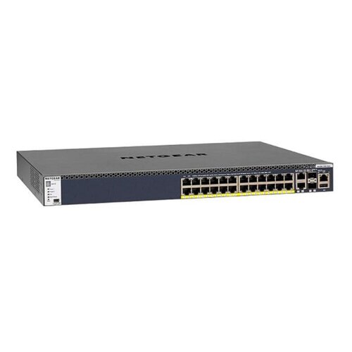 Netgear GSM4328PA M4300-28G PoE+ 24-Ports 1G PoE+ + 2-Port 10G + 2-Port SFP+ AV Line L2 Managed Rackmount Switch (Default PoE Budget 480W) - Image 2