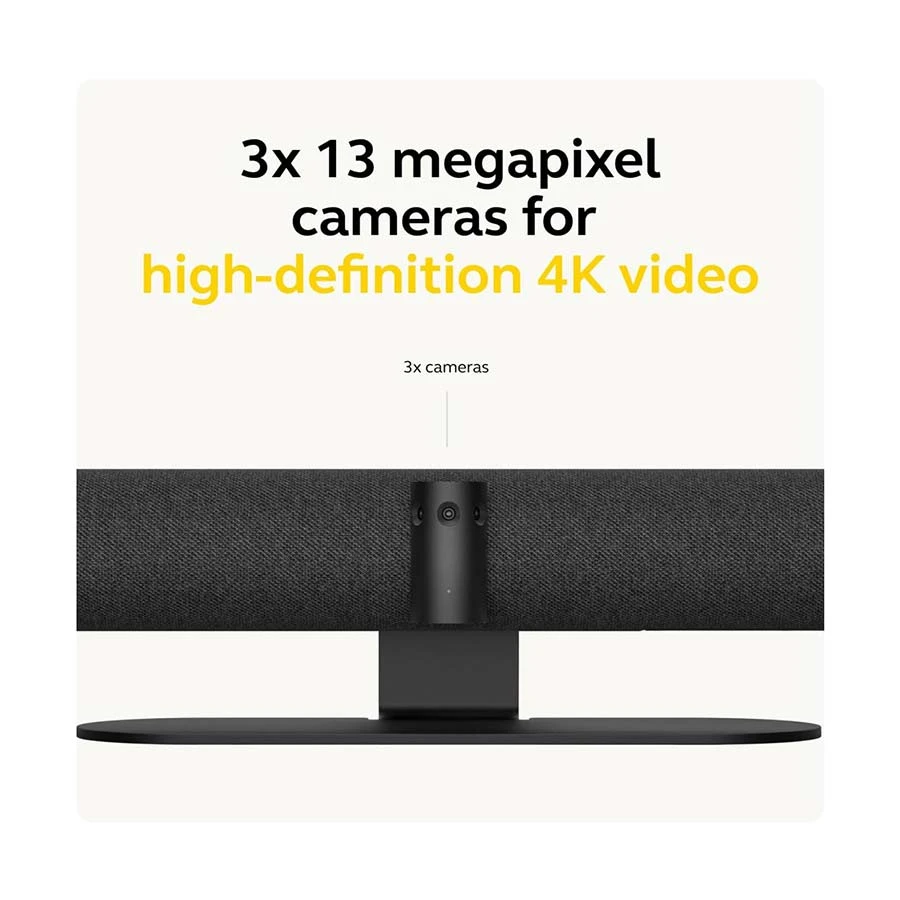 Jabra PanaCast 50 Panoramic 4K USB Conference Videobar - Image 4