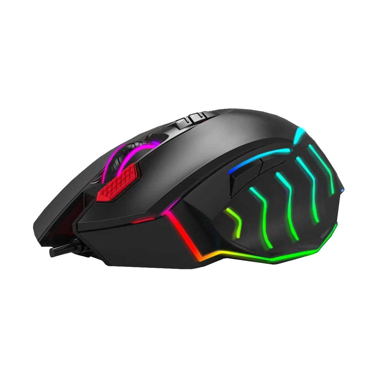 A4TECH Bloody J95s 2-FIRE RGB ANIMATION Black Wired Gaming Mouse - Image 2