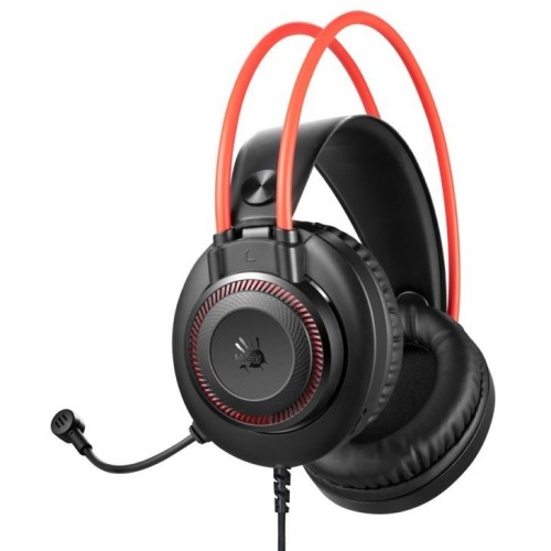 A4TECH Bloody G200S USB Gaming Headphone Black & Red - Image 2