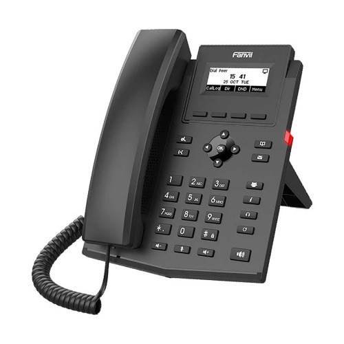 Fanvil X301P 2-SIP PoE IP Phone With Adapter - Image 3
