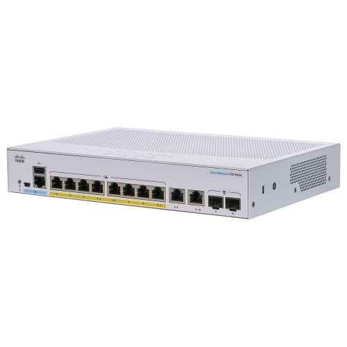 Cisco CBS350-8P-2G-EU 8-port GE PoE+ Gigabit Managed Switch - Image 2