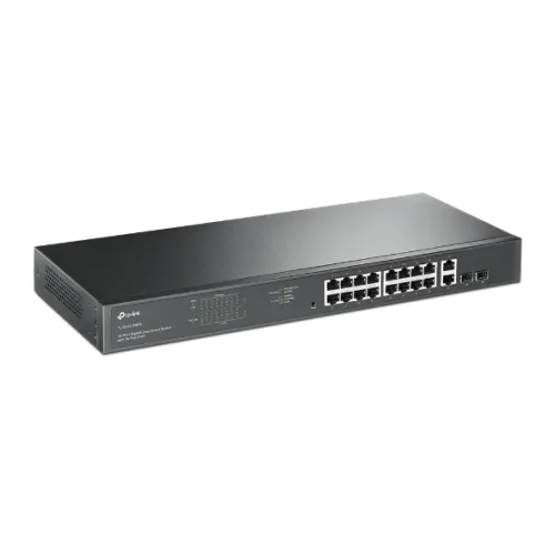 TP-Link TL-SG1218MPE 18-Port Gigabit Easy Smart Switch with 16-Port PoE+ - Image 2