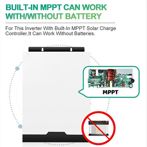 Hybrid Solar Inverter (850 VA) Complete Package - Image 2