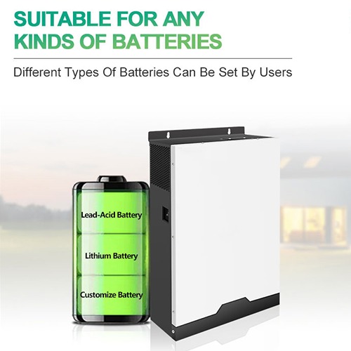 Hybrid Solar Inverter (850 VA) Complete Package - Image 3