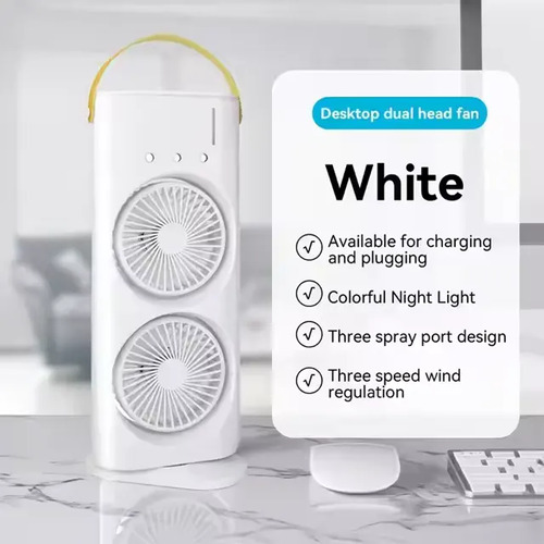 Double Ended Rechargeable Spray Fan - Image 3