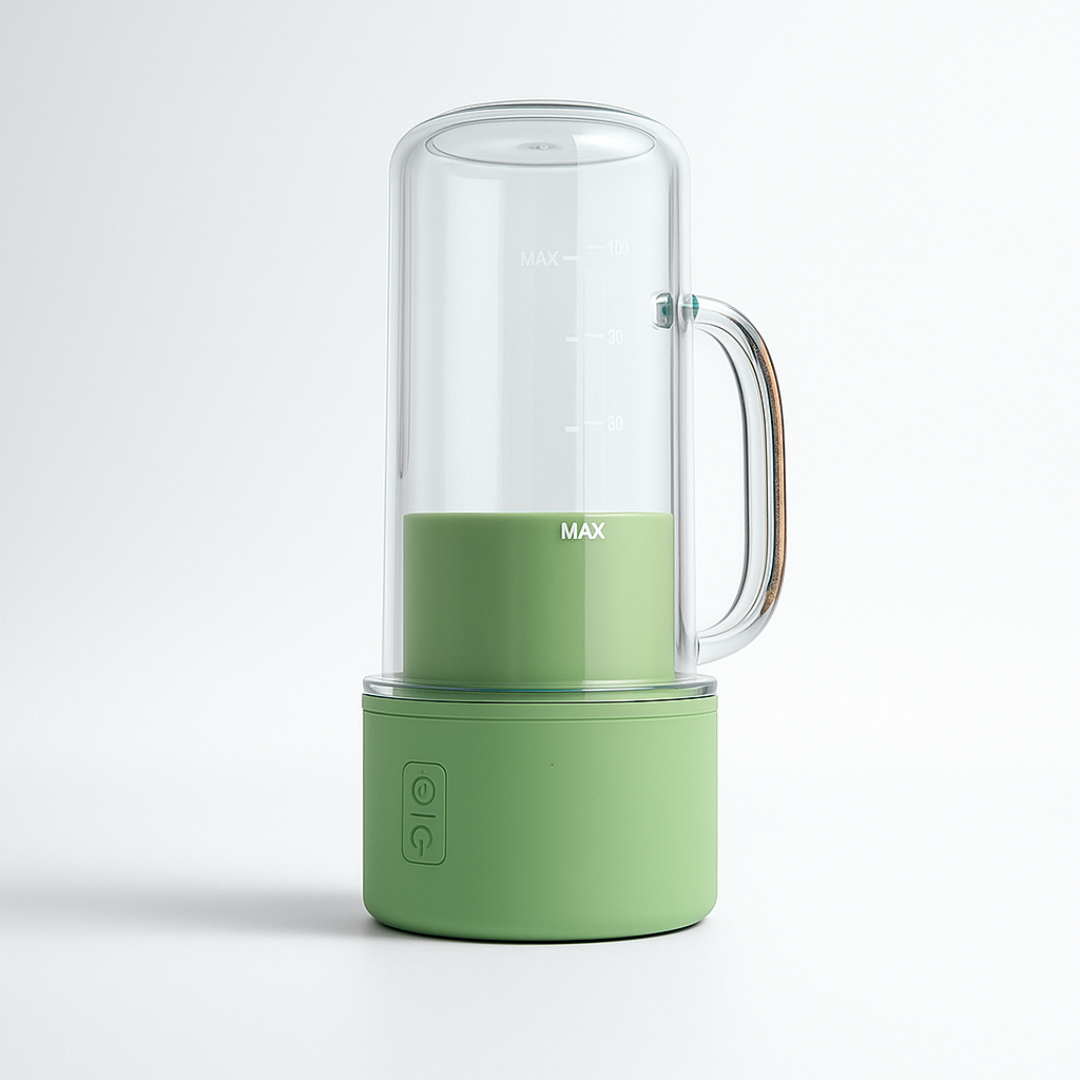 Portable Crusher Juicer With Mini Juice Cup & Straw (340ml) - Image 5