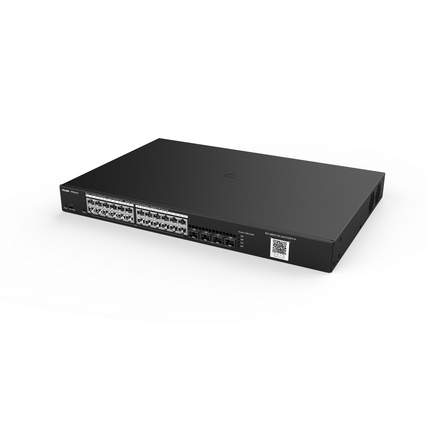 Ruijie RG-NBS3100-24GT4SFP-P, 28-Port Gigabit Layer 2 Cloud Managed PoE Switch - Image 4