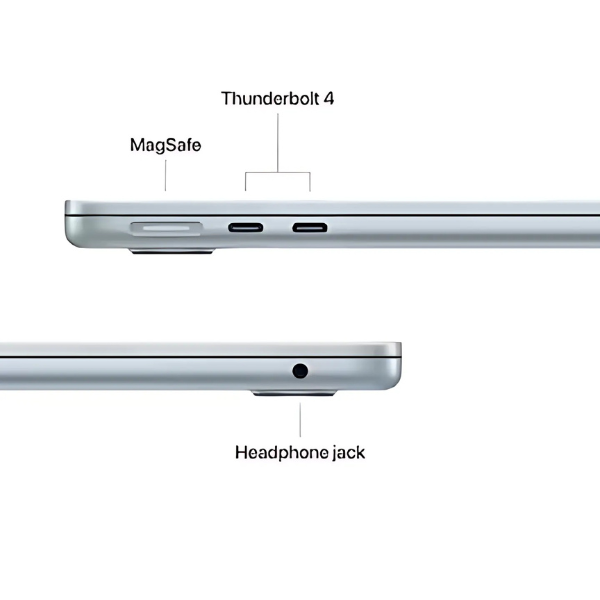 Apple MacBook Air 13.6-inch (M4, 2025) – 10-Core CPU, 8-Core GPU, 16GB, 256GB SSD - Image 5