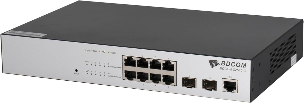 BDCOM S2500-16P4S 16-Port Managed PoE+ Switch - Image 3