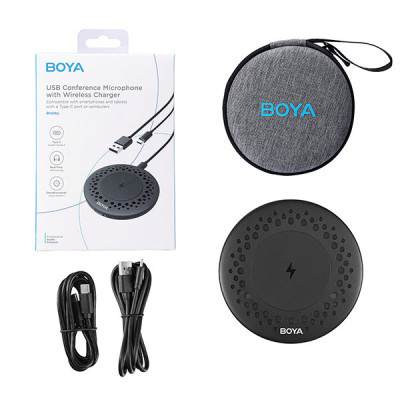 BOYA Blobby USB Conference Microphone With Wireless Charger - Image 3