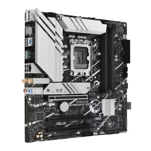Asus PRIME B760M-A WIFI D4 mATX Motherboard - Image 3