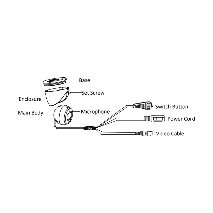 Hikvision DS-2CE70KF0T-MFS 3K ColorVu Audio Fixed Turret Camera - Image 2