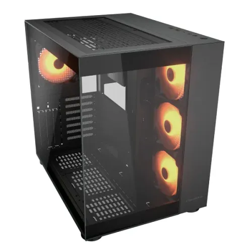 Cougar FV150 RGB Dual Chamber Mid Tower ATX Gaming Casing - Image 2