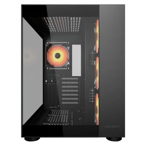 Cougar FV150 RGB Dual Chamber Mid Tower ATX Gaming Casing - Image 5