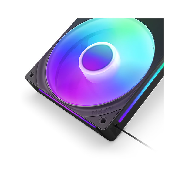 NZXT RF-U24HF-B1: F240 RGB Core Fan (Single Frame) - Black - Image 2