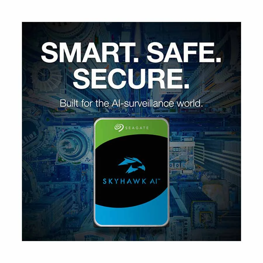 Seagate SkyHawk AI 16TB 3.5 Inch SATA Surveillance HDD - Image 2