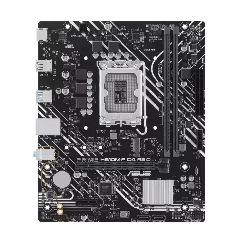 ASUS PRIME H610M-F D4 R2.0 DDR4 Intel Motherboard - Image 2