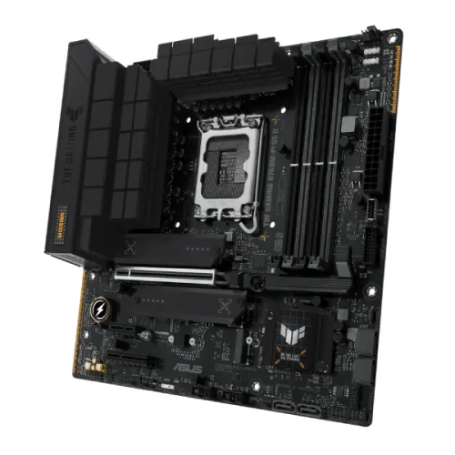 ASUS TUF GAMING B760M-PLUS II LGA1700 Micro-ATX Motherboard - Image 3