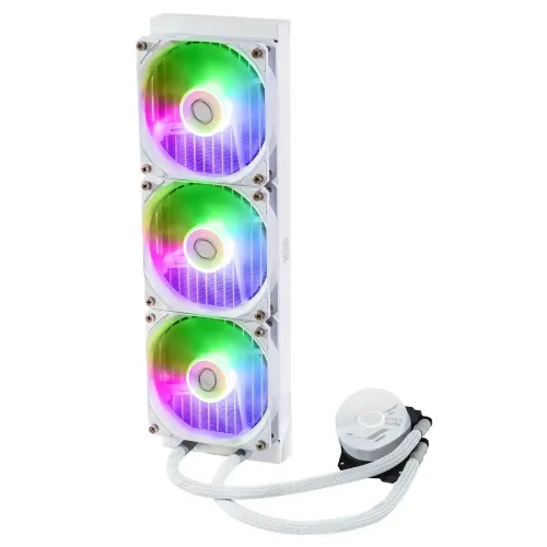Cooler Master MASTERLIQUID 360L CORE ARGB WHITE CPU Liquid Cooler - Image 4