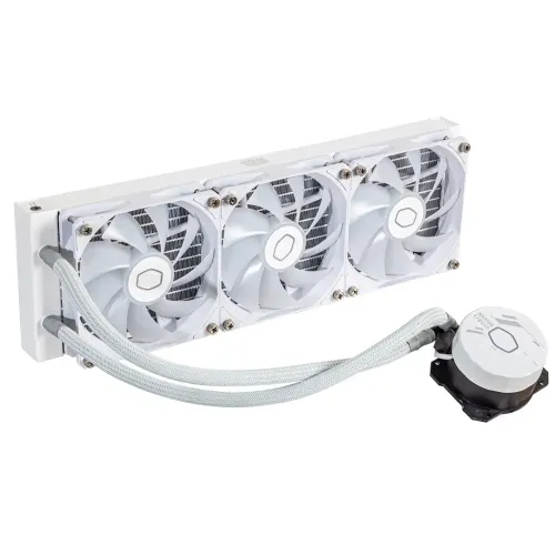 Cooler Master MASTERLIQUID 360L CORE ARGB WHITE CPU Liquid Cooler - Image 5