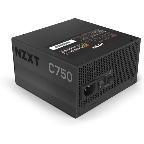 NZXT C750 80 Plus Gold Full Modular 750 Watt Power Supply - Image 2