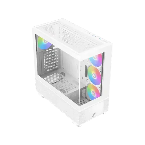 Xigmatek Endorphin Air V2 Arctic Mid Tower ATX Gaming Casing - Image 2