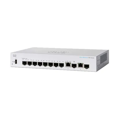 Cisco CBS350-8S-E-2G 10-Port Gigabit Managed Switch - Image 2