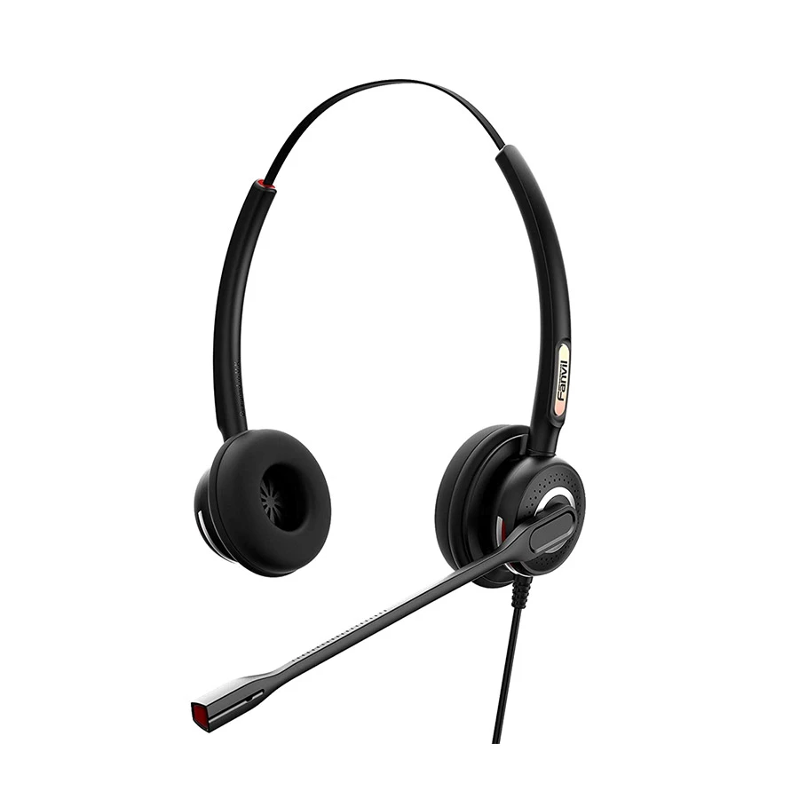 Fanvil HT202 Wired Duo Wideband Headset for IP Phone - Image 2